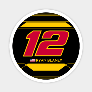 Ryan Blaney #12 2023 NASCAR Design Magnet